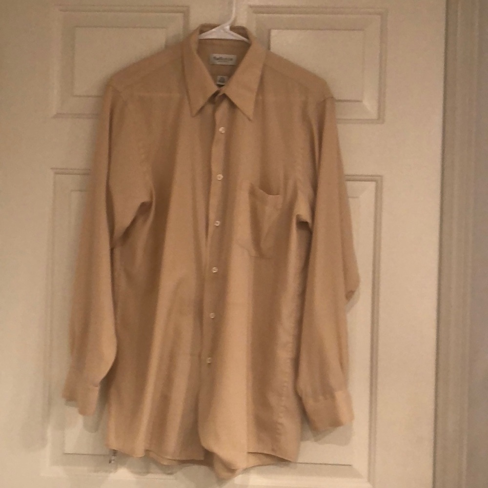 Super Silk Dress Shirt/55% Rayon-45% Polyester/